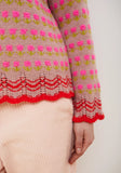 NEON PINK TULIPS WOOL DR BLOOM SW