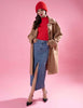 CAMEL DRIVING OVERCOAT RELAX FIT