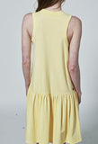 LUCIE YELLOW HIGH NECK TENNIS DRESS🇨🇦