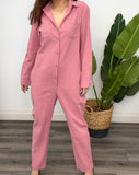 THE MAYFLOWER DUSTY ROSE COVERALL