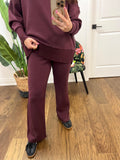 UMBER PRUNE SOFT PULL ON FLARE