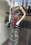 ZEBRA COWL FULL JUMPER