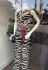 ZEBRA COWL FULL JUMPER
