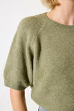 DEBBIE OLIVE KNIT TEE