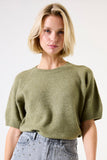DEBBIE OLIVE KNIT TEE