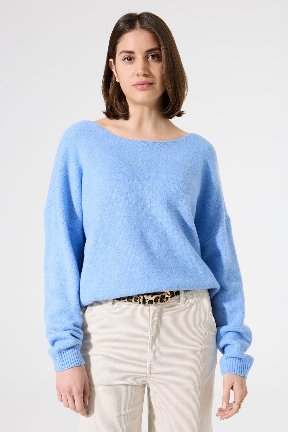LIGHT CORNFLOWER SWEATER