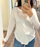 BAIT BURNOUT WASABI MINT WHITE L/S