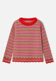 NEON PINK TULIPS WOOL DR BLOOM SW