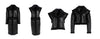 TALI 4 IN 1 LEATHER SHEERLING JACKET