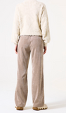 BABY CORD TAUPE PULL UP PANT