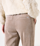 BABY CORD TAUPE PULL UP PANT