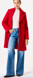 TRUE RED BOUCLE TEDDY GARCIA JACKET