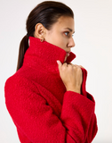 TRUE RED BOUCLE TEDDY GARCIA JACKET