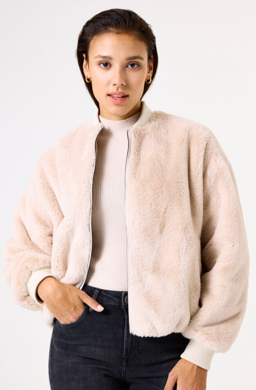 REVERSE IT GOLD FOIL FUR