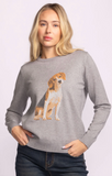 MILLIE THE DOG GREY SWEATER