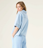 WEARABLE LIGHT USED CROP VNECK