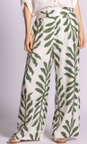 RIVERSIDE FLOWY GREEN PANT