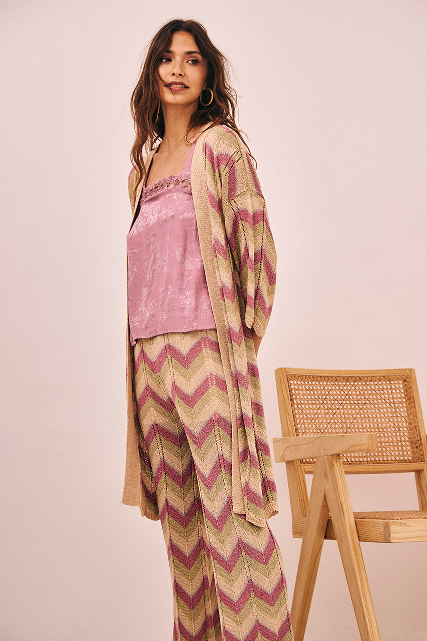 BANGALORE VIOLA GOLD FLEX CHEVRON COVERU