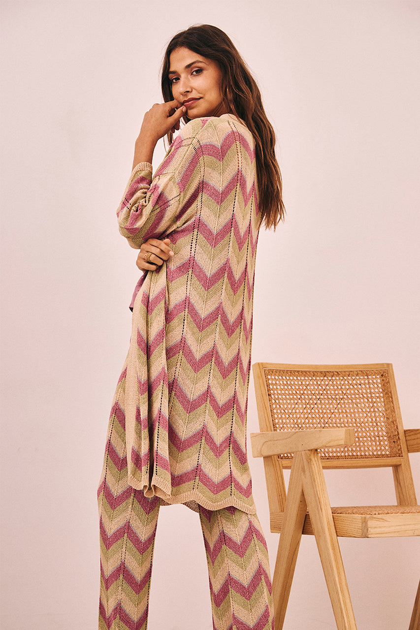 BANGALORE VIOLA GOLD FLEX CHEVRON COVERU