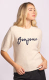 BONJOUR KNIT S/SLV