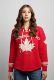 CANADA RED HOCKEY SWEATER
