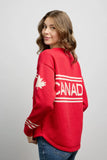 CANADA RED HOCKEY SWEATER