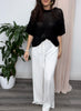 LUCERNE WHITE VOGUE PANTS