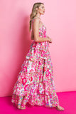 GRANVIER PINKY PAISLEY RUFF SMOCK TUBE D