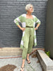 WILDA SAGE STRIPE DUSTER CARDI