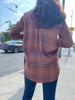 RUSTY TRUCK PLAID BUTTON DOWN