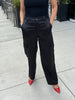 TAF SHINE BLACK CARGO PANT
