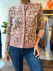 JUNGLE CHANEL TAN CARDI