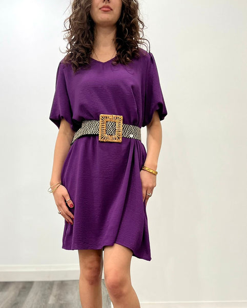 BETTINA VIOLET BALLOON SHIFT DR