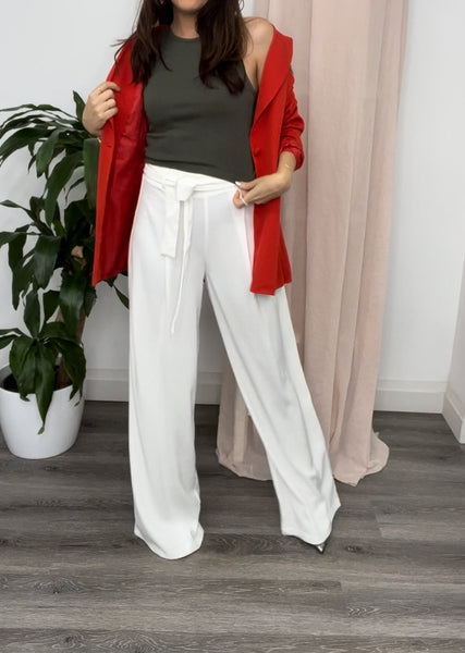LUCERNE WHITE VOGUE PANTS