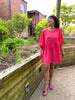 STRAWBERRY CRUSH BABY DOLL DRESS