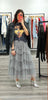 THELMA & LOUISE BLACK MID TULLE SKIRT