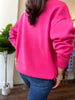 AMOUR IS FRENCH PINK CREW NECK
