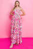 GRANVIER PINKY PAISLEY RUFF SMOCK TUBE D