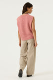 CORAL DUST SWEATER VEST/TANK