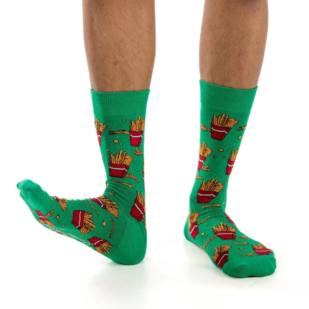 MENS FRENCH FRIES SOCKS