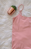 BAMBOO SHORT BLUSH CAMI
