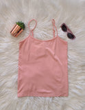 BAMBOO SHORT BLUSH CAMI