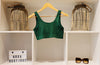 RIB BAMBOO PINE SPORT BRALETTE