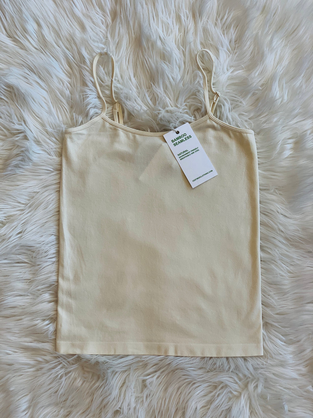 BAMBOO SHORT IVORY CAMI (4505503694909)