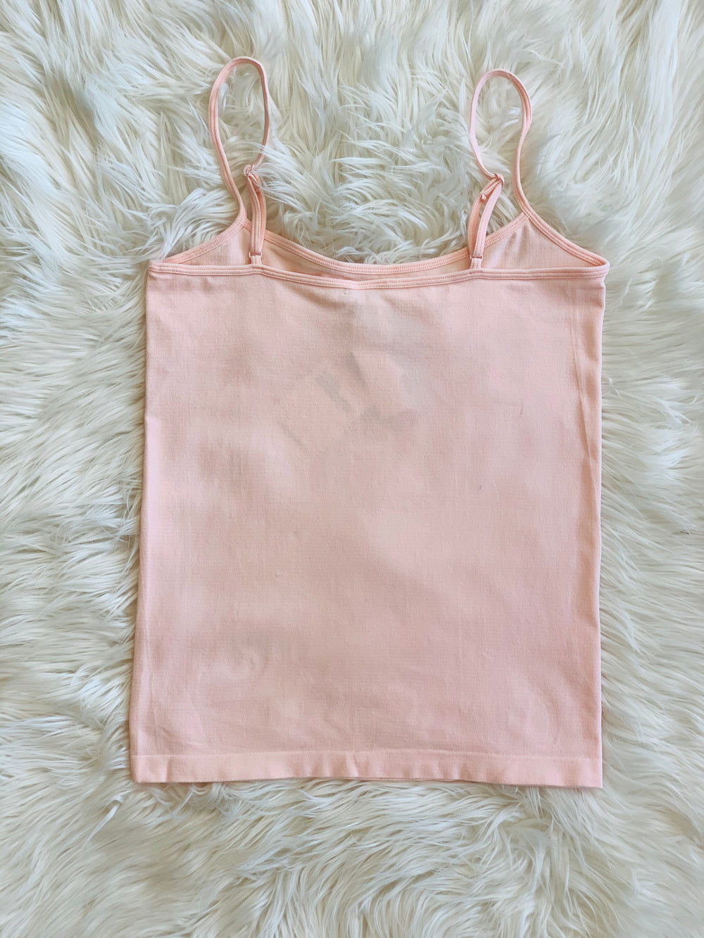 BACK OF BAMBOO CAMI SHORT PEARL