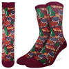 CHRISTMAS CAT SOCKS