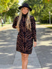 FENDIS BLACK BROWN SWEATER DR