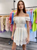 WHITE VENTI BABY DOLL DRESS