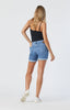 PIXIE ORGANIC BLUE RIPPED MID SHORT